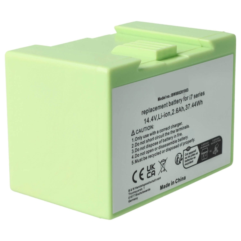 BATTERY FOR IROBOT ROOMBA I3 I3+ I4 I4+ I5 I5+ I6 I6+ I7 I7+ I8 J5 J7 J8 J9 KYUER ABL-D2