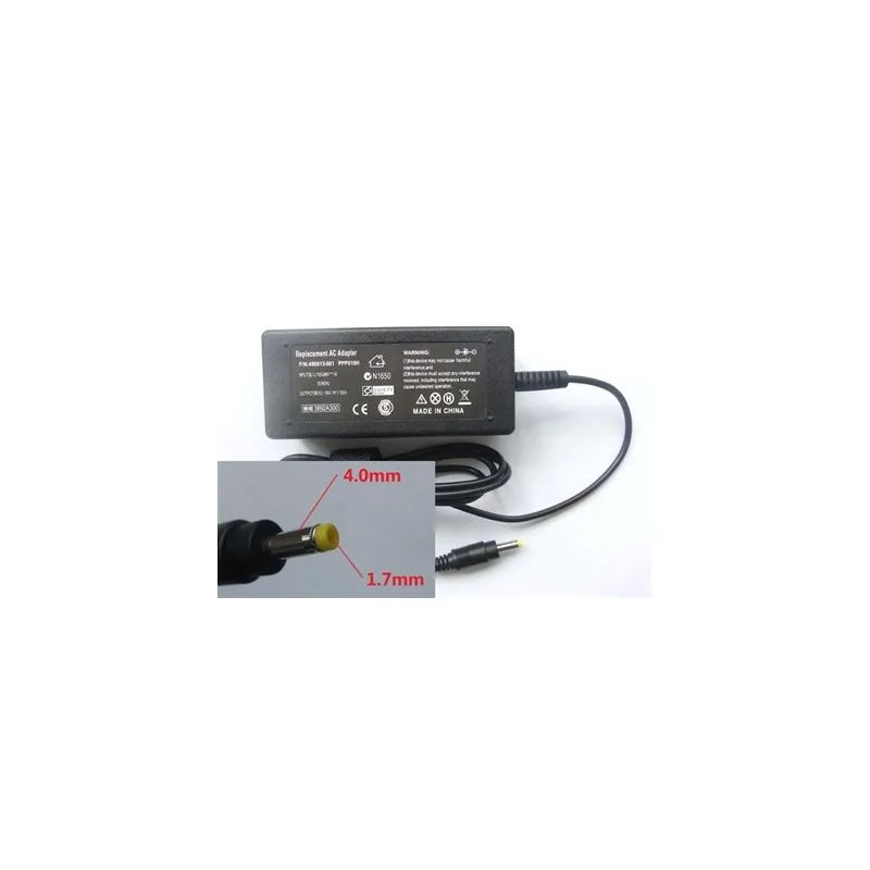Charger HP mini 19V 30W 4.0-1.7 mm