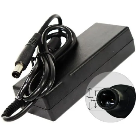 Charger HP/Compaq 18.5 V-65W 5.0-7.4 mm