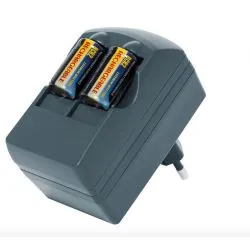 Charger + rechargeable batteries CR123