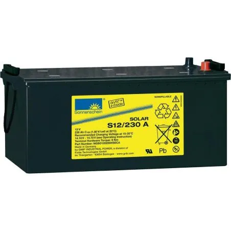 Battery 12V 230Ah Sonnenschein