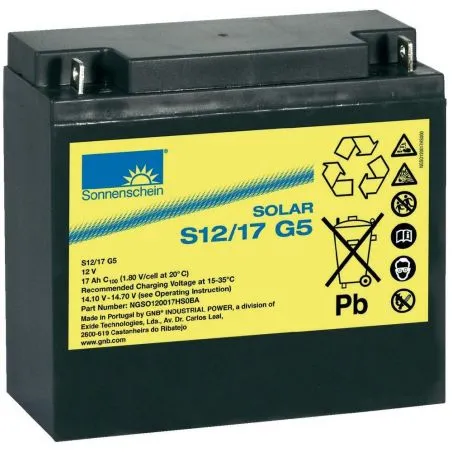 Battery 12V 17Ah Sonnenschein