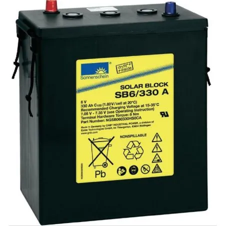 Battery Sonnenschein 6V 330Ah