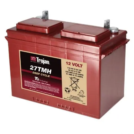Lead-Acid Battery 12V 105Ah Trojan 27TMX Deep Cycle