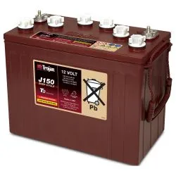 (old model) Trojan Motive J150 12V 150Ah Deep-Cycle Flooded Lead-Acid Battery