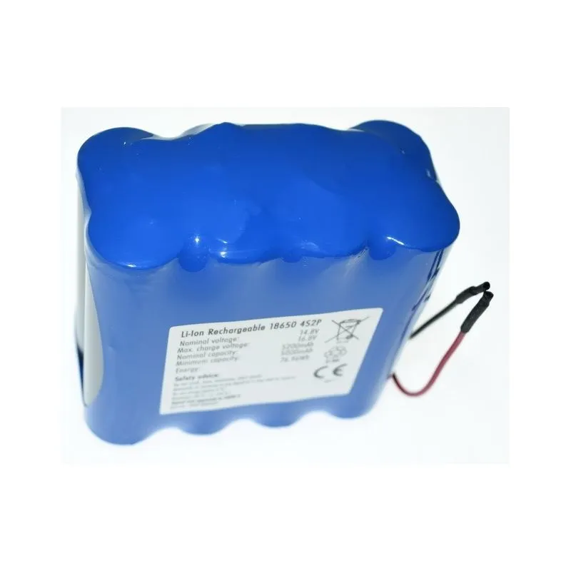 Pack Batteries Lithium 18650 14.8 V 5200mAh