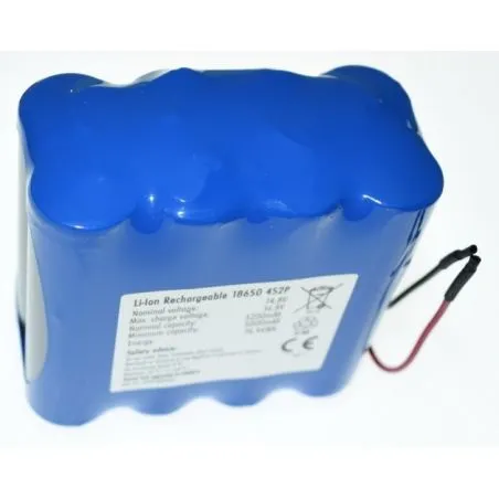 Pack Batteries Lithium 18650 14.8 V 5200mAh