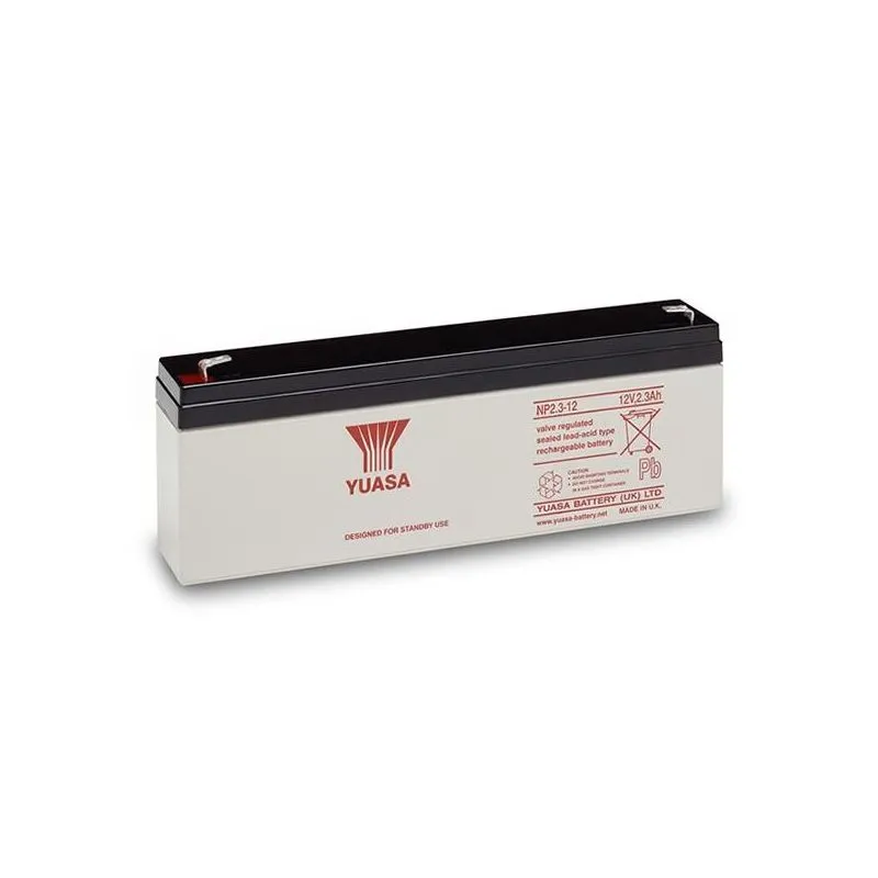 Lead-Acid AGM Battery 12V 2.3A Yuasa