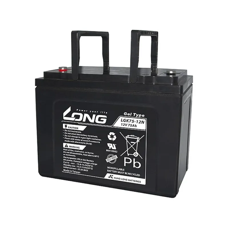 Battery GEL LONG 12V 75Ah