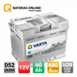 Battery Varta D52 60Ah