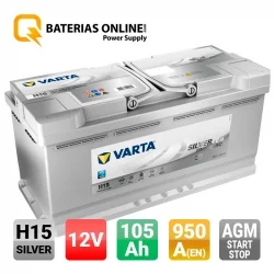Battery Varta H15 105Ah