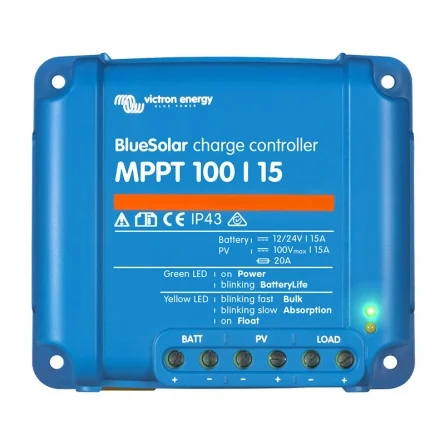 Charge controller Victron BlueSolar MPPT 100/15