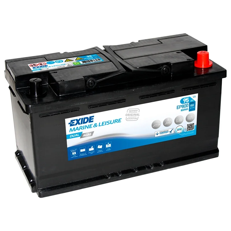 Battery Exide EP800 Dual AGM 95Ah