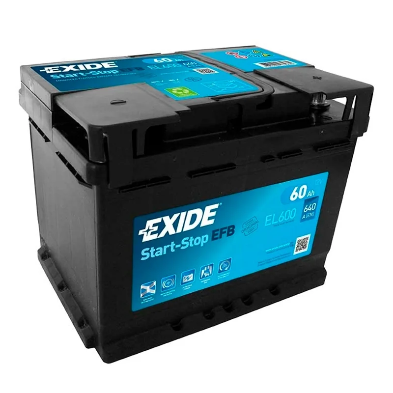 Battery Exide Start Stop EFB EL600 60Ah