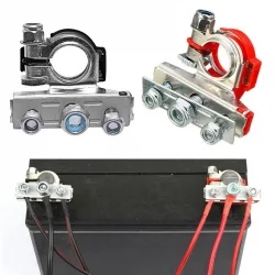 Automotive Battery Terminal Connector for 3 Cables