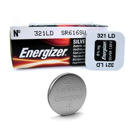 Energizer 321 DL Silver Oxide Button Cell Batteries (1 Unit)