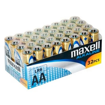 Maxell Alkaline AA Alkaline Batteries (32 Units)