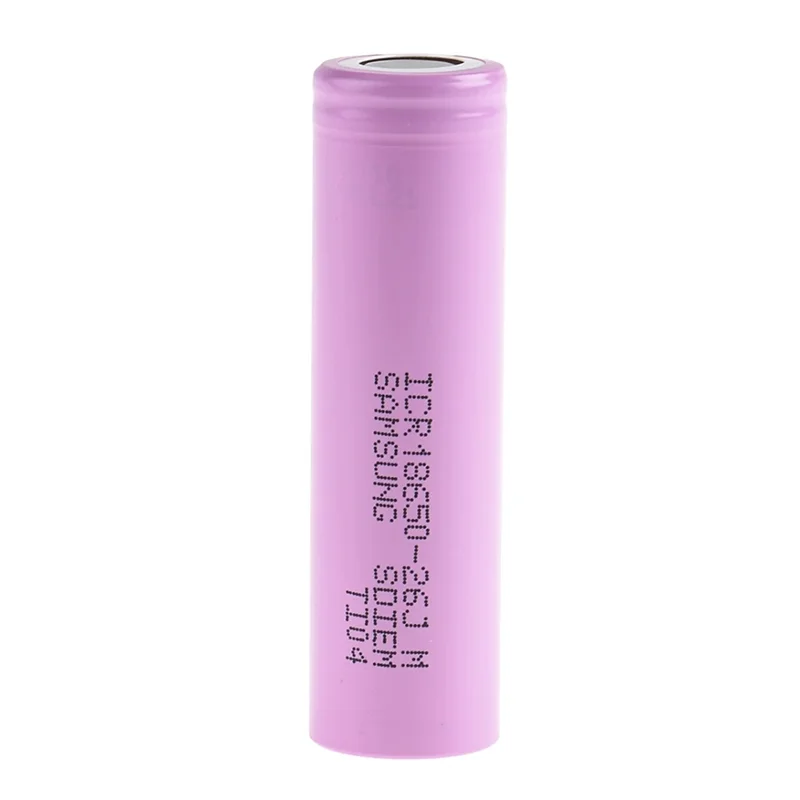 Battery Lithium Samsung ICR 18650 26J 2600mAh