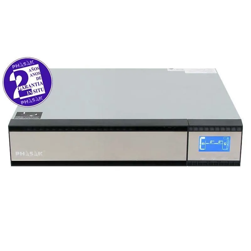 UPS Phasak-Pro Rack 3000 VA Online, LCD 19"
