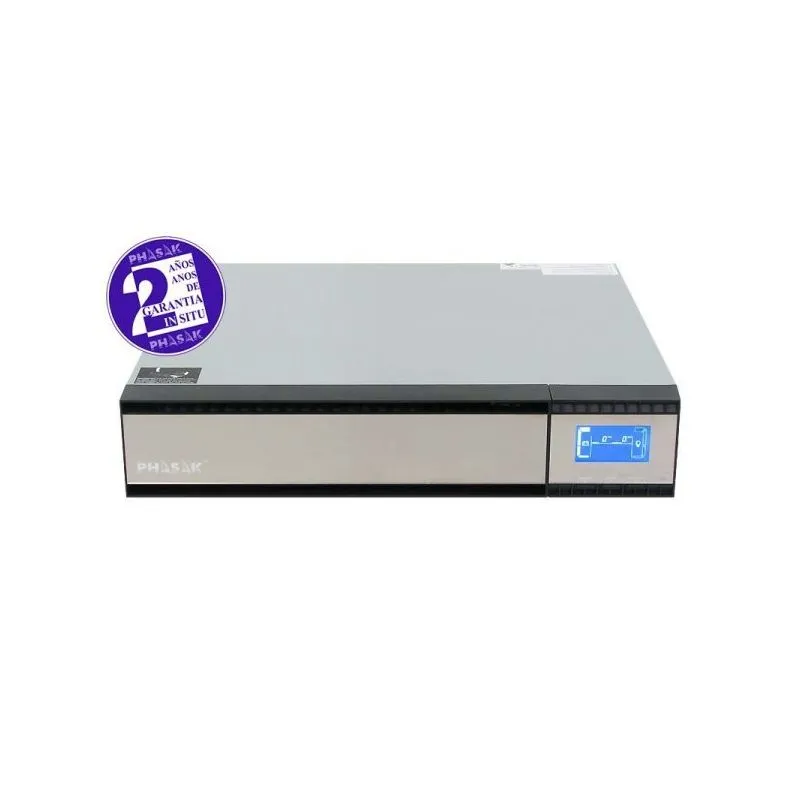UPS Phasak-Pro-Rack-2000 VA Online, LCD 19"