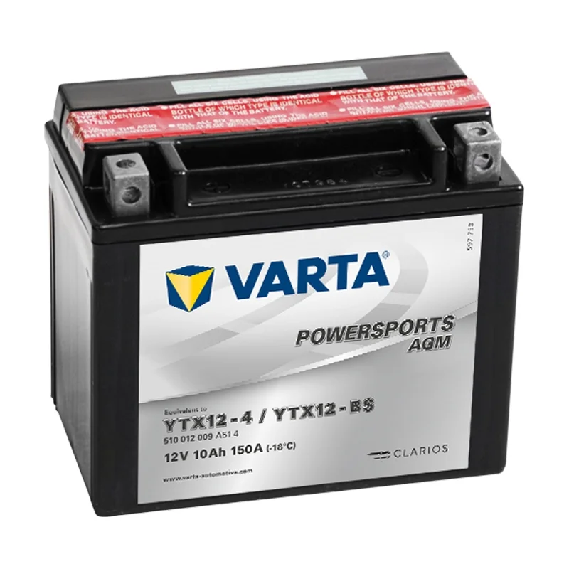 Battery Varta YTX12-BS AGM 10Ah