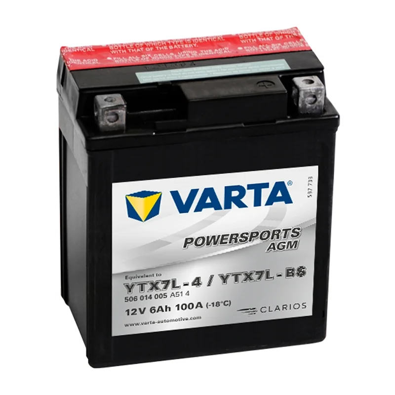 Battery Varta YTX7L-BS AGM 6Ah