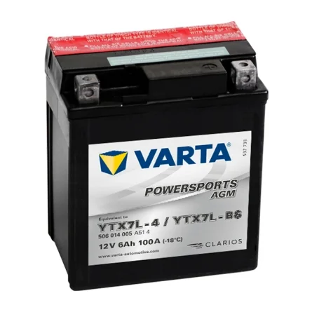 Battery Varta YTX7L-BS AGM 6Ah