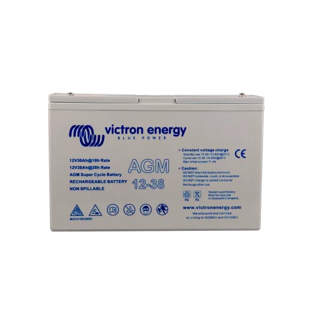 Lead-Acid AGM Battery 12V 38Ah Victron Cyclic