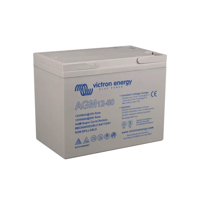 Lead-Acid AGM Battery 12V 60Ah Victron Cyclic
