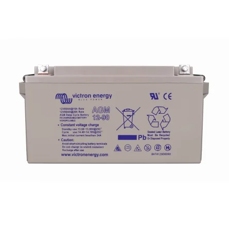 Lead-Acid AGM Battery 12V 90Ah Victron Cyclic