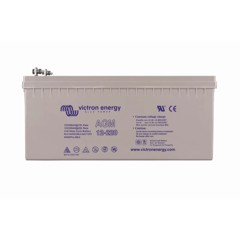 Lead-Acid AGM Battery 12V 220Ah Victron Cyclic