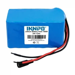Pack Batteries Lithium 18650 battery 24V 12Ah
