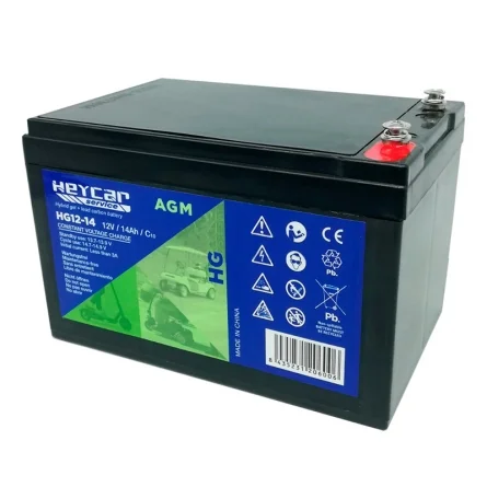 Lead-Acid AGM Battery 12V 14Ah GEL Hybrid