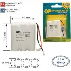 Battery Phone cordless T110 3.6 V 600mAh