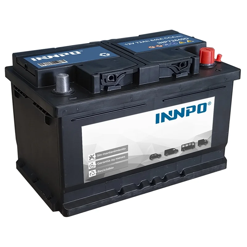 Battery INNPO 72Ah 680A B