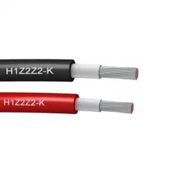 Solar cable 6mm Red and Black 10 meters with MC4 connectors