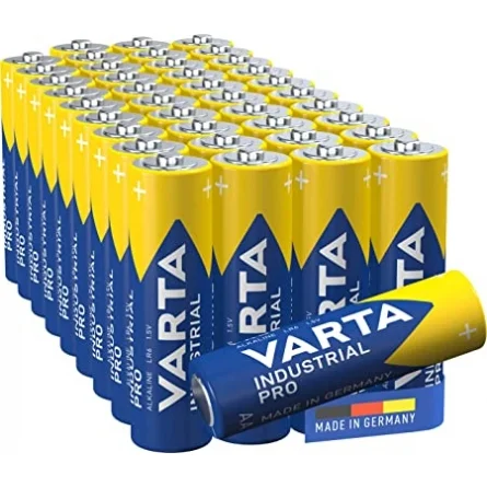Varta Industrial Pro AA LR6 Batteries (40 Units)