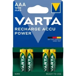 Rechargeable batteries AAA Varta