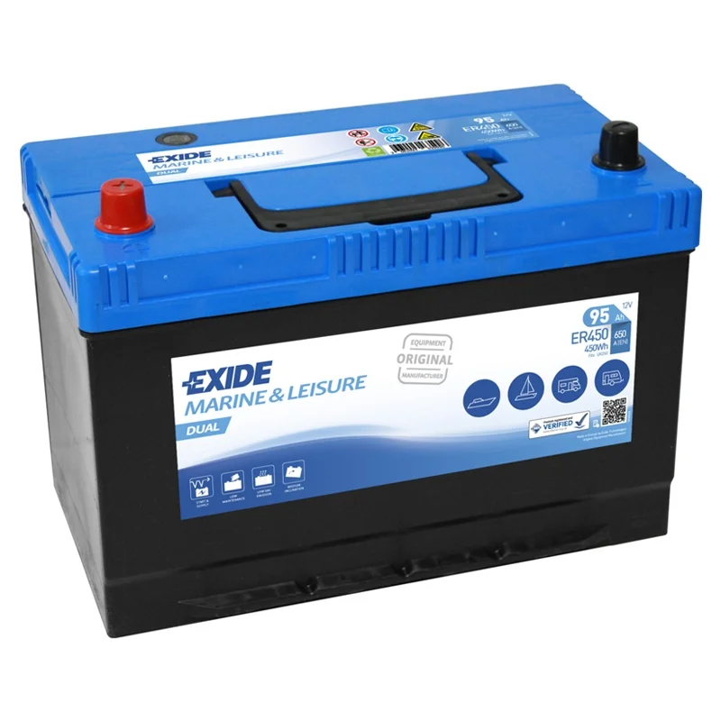 Battery Exide ER450 Dual 95Ah