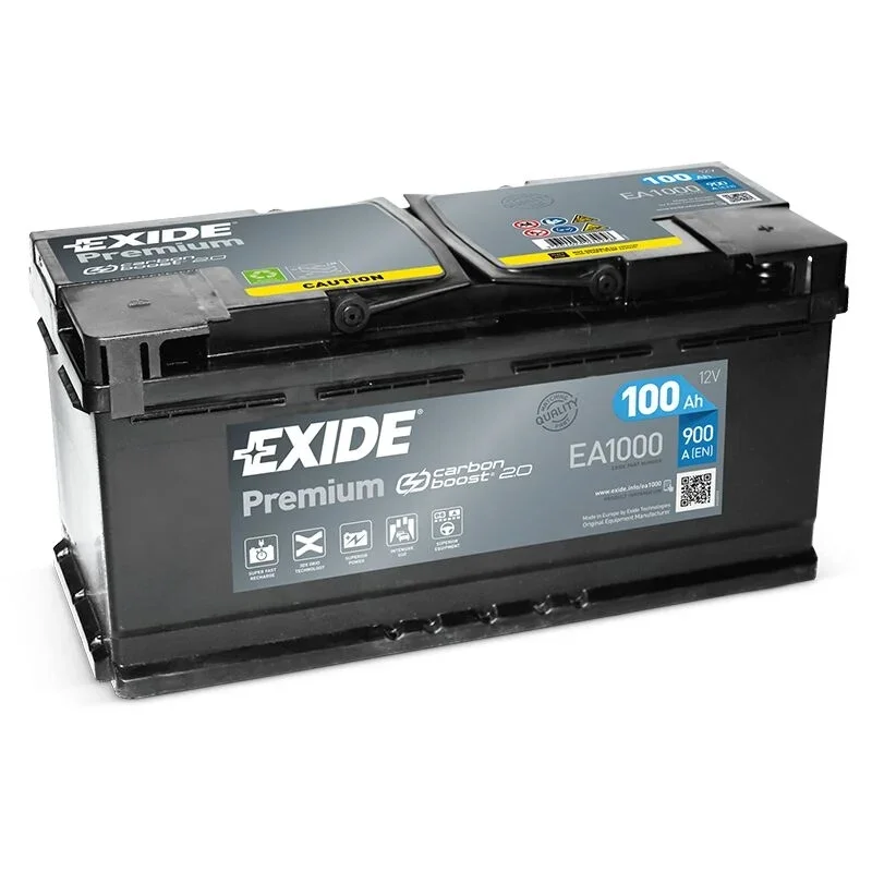 Battery Exide Premium EA1000 100Ah
