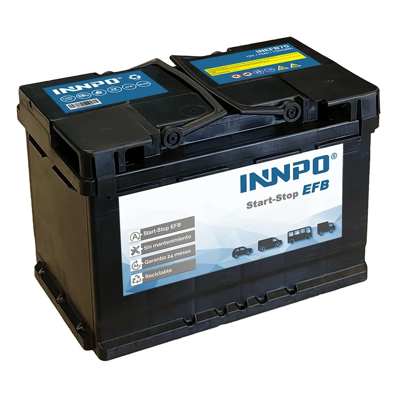 Battery INNPO EFB 70Ah