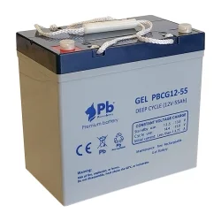 Lead-Acid GEL Battery 12V 55Ah