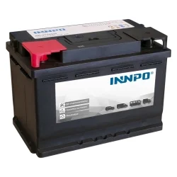 Battery INNPO 74Ah 680A Left