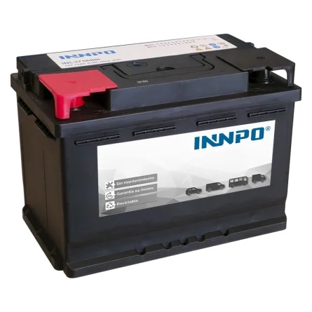 Battery INNPO 74Ah 680A Left