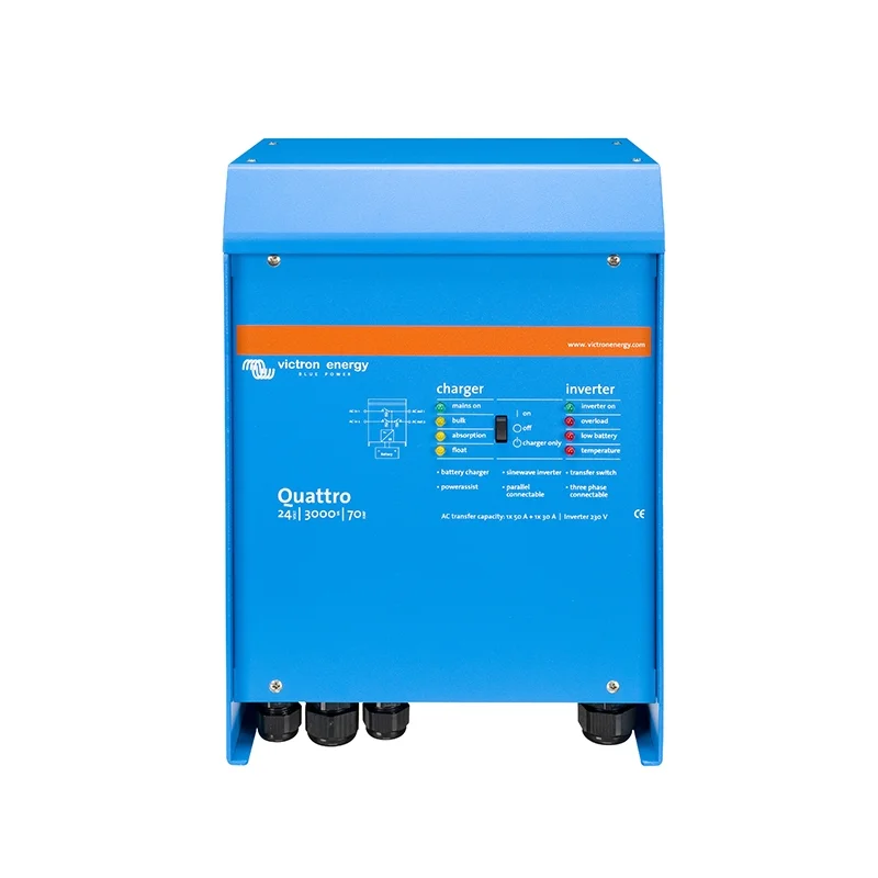 Victron Quattro 24/3000/70-50/50 230V Inverter Charger