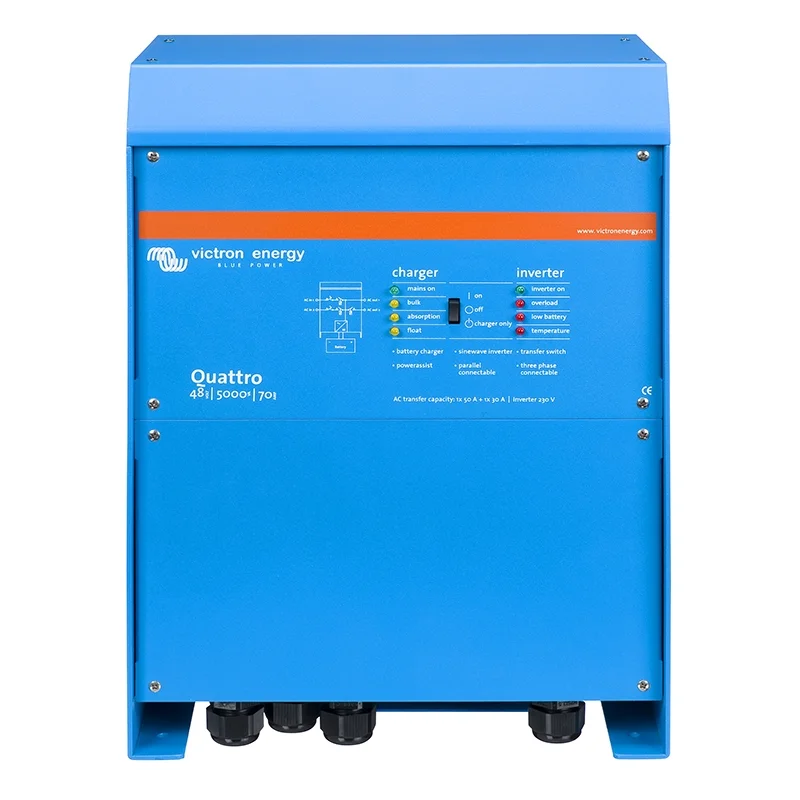 Victron Quattro 48/5000/70-100/100 230V Inverter Charger