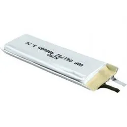 Rechargeable battery Li-polymer 400mAh