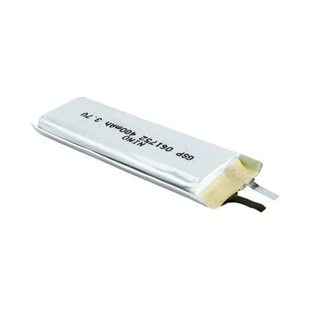 Rechargeable battery Li-polymer 400mAh