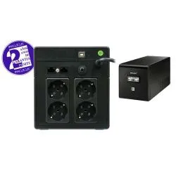 UPS Phasak 1000VA LCD USB with protection for RJ45