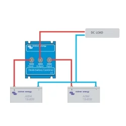 Victron Argodiode BCD 802 - 2 Batteries of 80A Battery Combiner